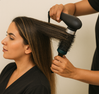 Step 4 - Blow dry well