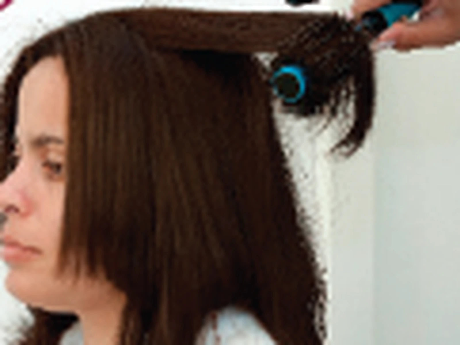 Blow dry thoroughly