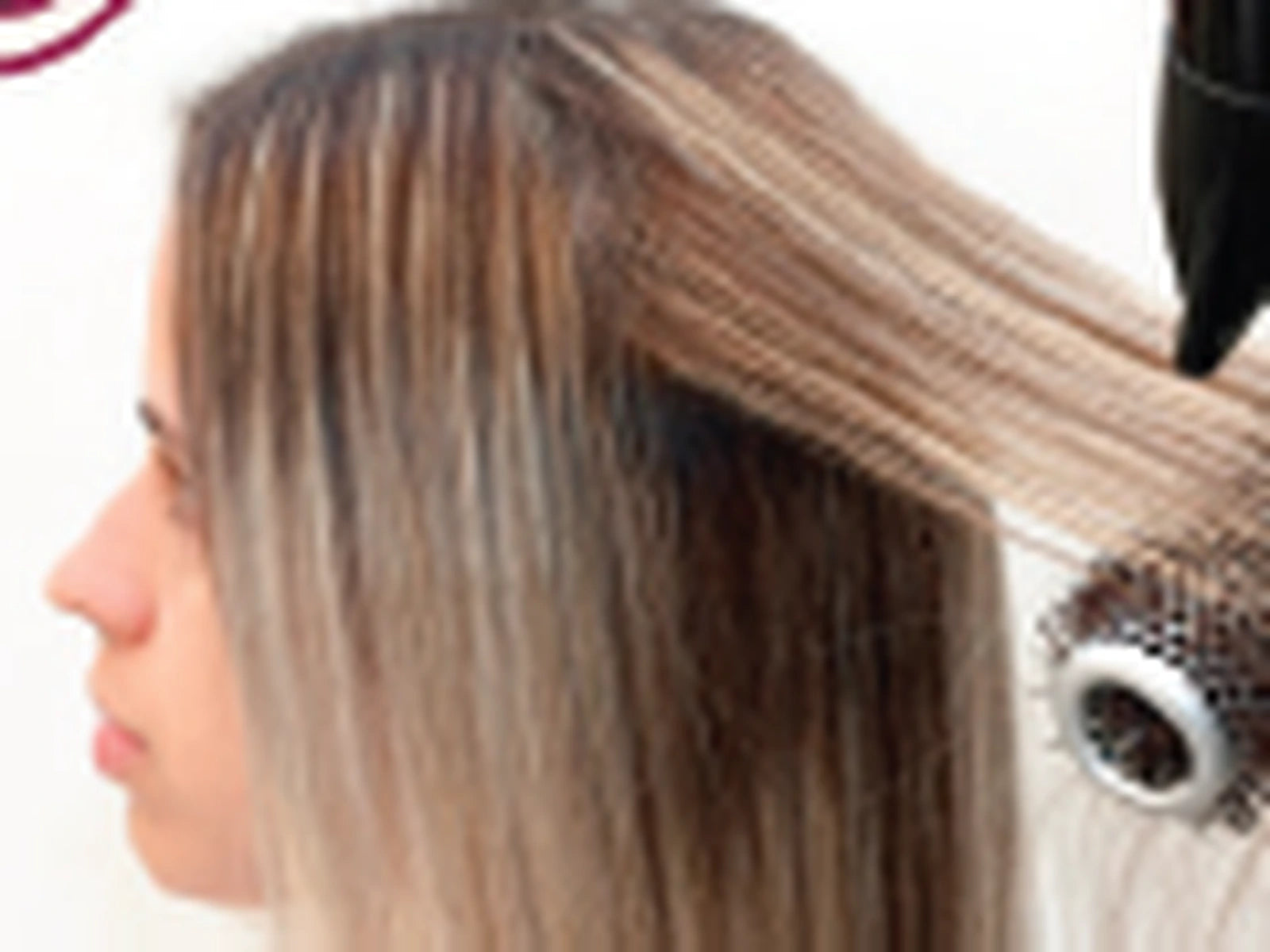 Blow dry thoroughly