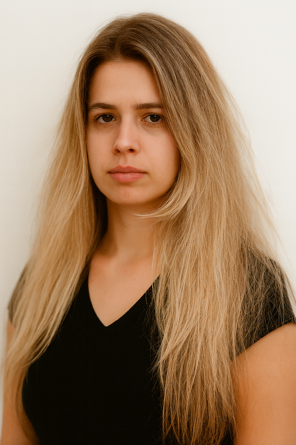 Before — No Frizz Blowout candidate